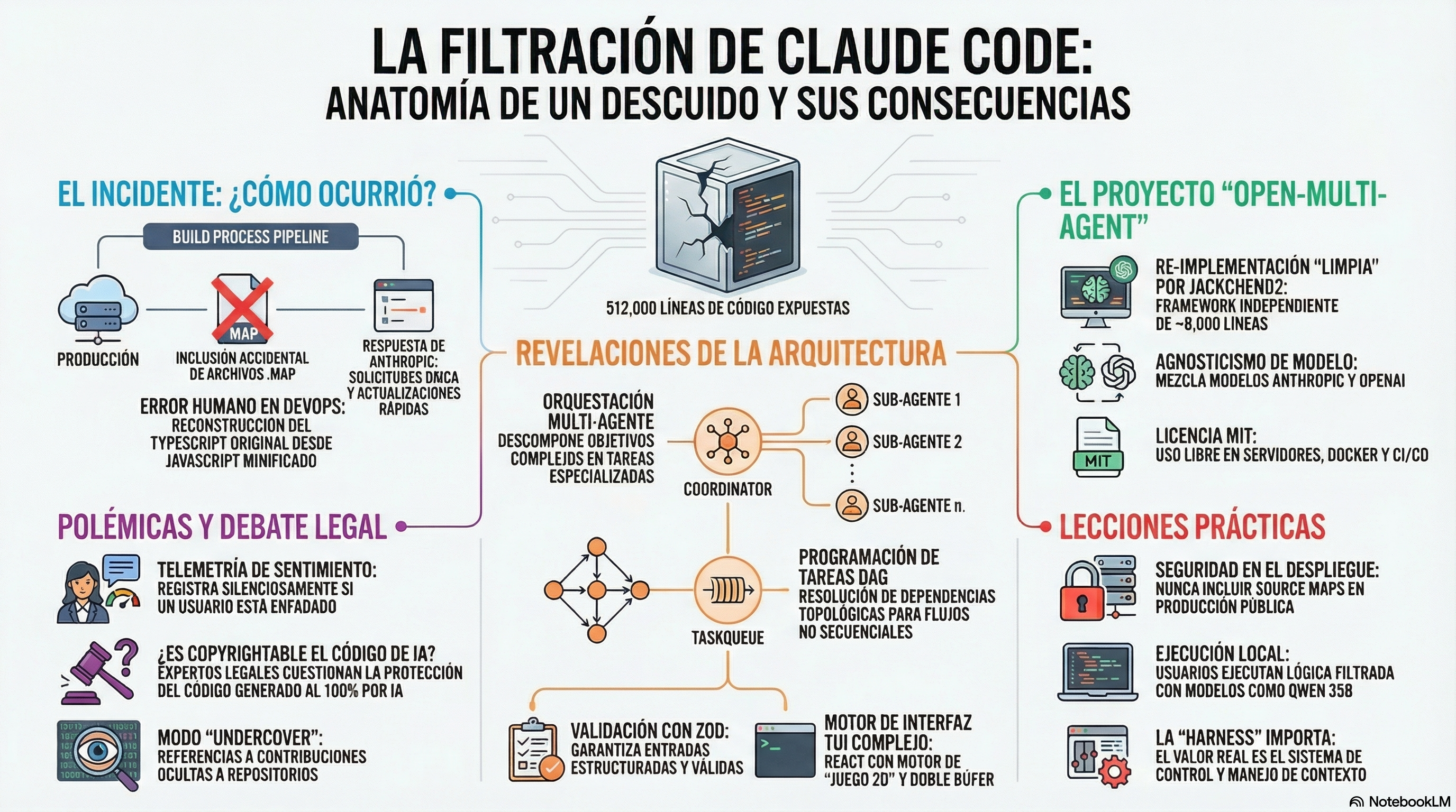 El Gran Filtrado de Claude Code: Arquitectura, Polémicas y el Futuro de los Agentes de IA